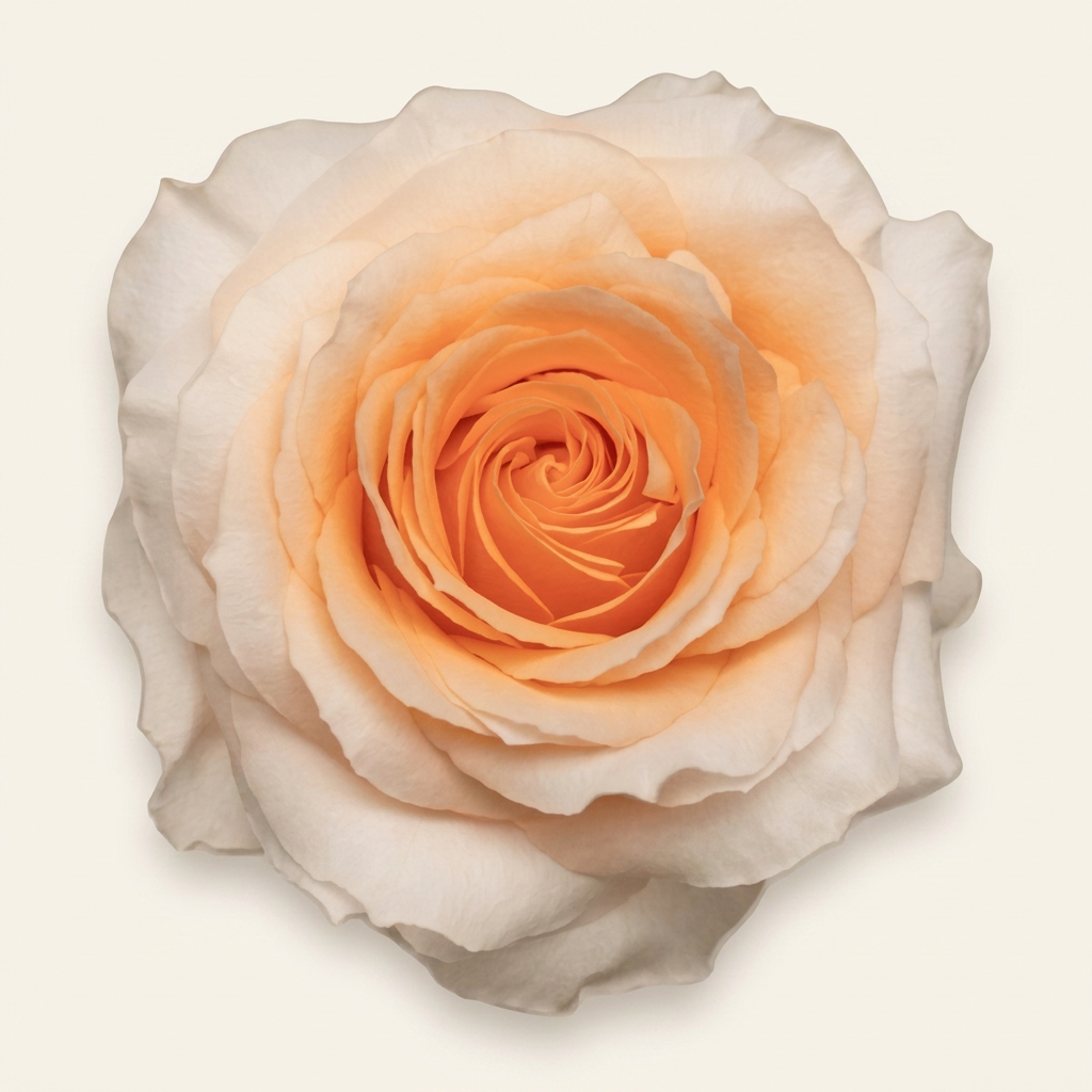 Felicity rose variety in Peach Orange