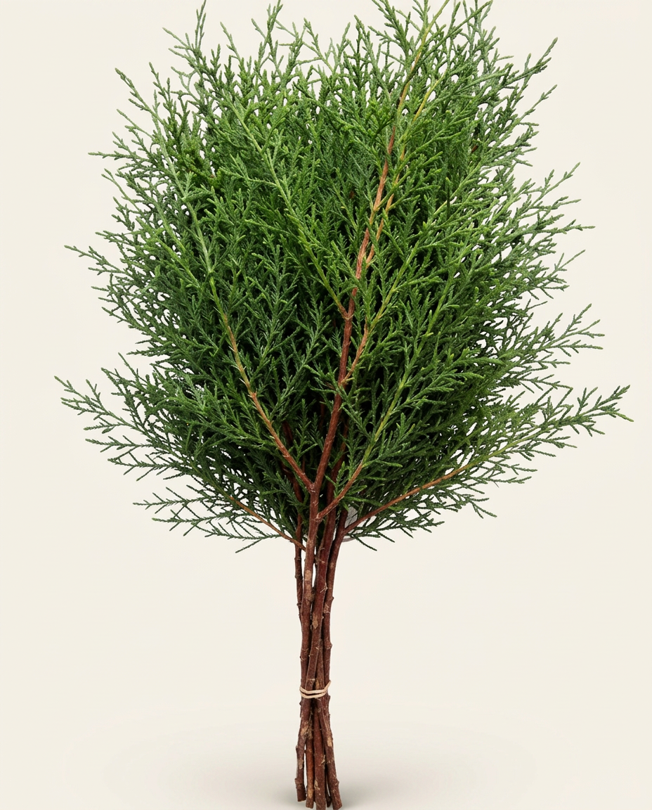 Pine foliage (Cupressus sempervirens)