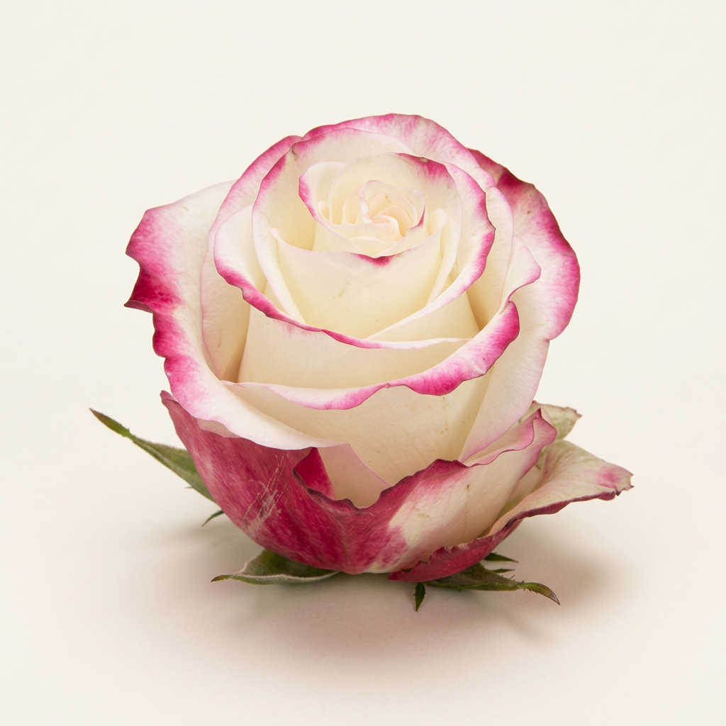 Sweetness rose variety in Bicolor