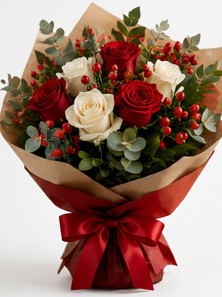 Classic Christmas Christmas bouquet arrangement